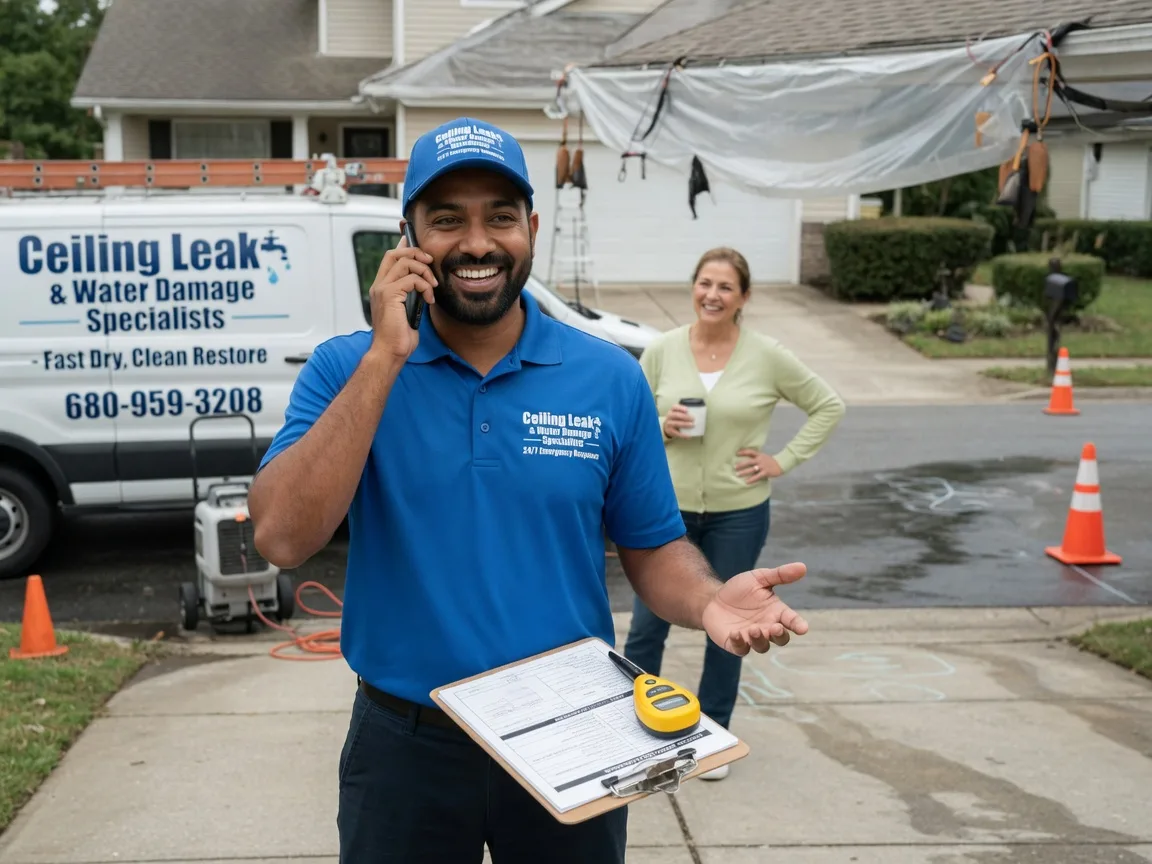 Ceiling Leak Cleanup Lincolnville, ME FAQs